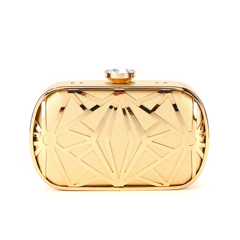 Stylish Dinner Rhinestone Clutch Change Banquet Evening Bags