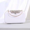 Vintage Crown Rhinestone Handmade Dress Garment Evening Bags