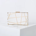 Hollow Grid Banquet Dinner Party Dress Evening Bags