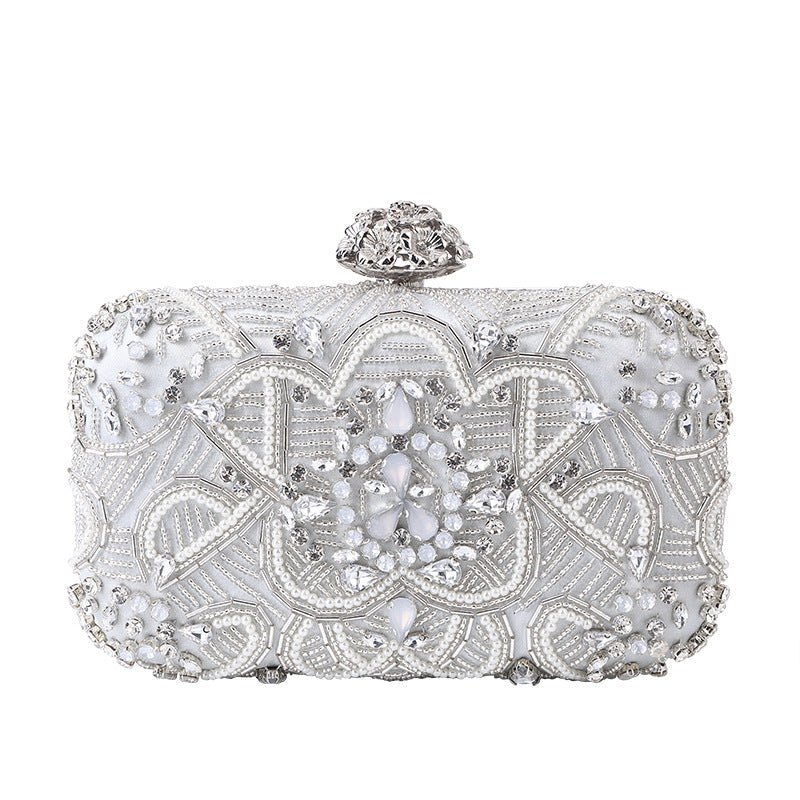 Dinner Party With Diamonds Gown Clutch Evening Bags