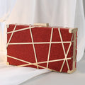 Women's Trendy Pretty Metal Dinner Dress Evening Bags