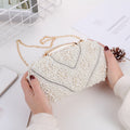 Durable Dinner Sweet Trend Pearl Embroidery Evening Bags