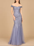 Off Shoulder Mermaid Gown | 29021