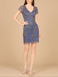 Cap Sleeve Cocktail Dress  - OUTLET
