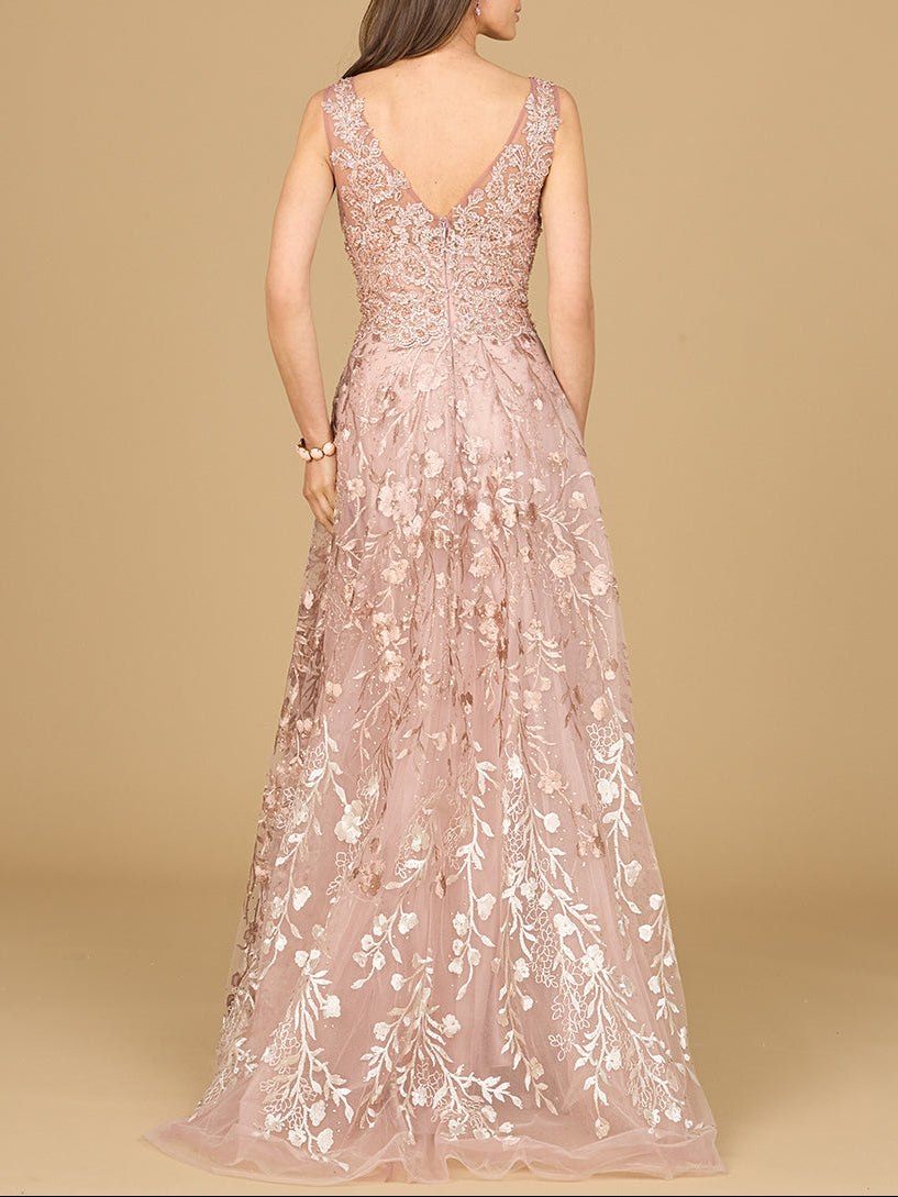 Ombre Lace Ballgown