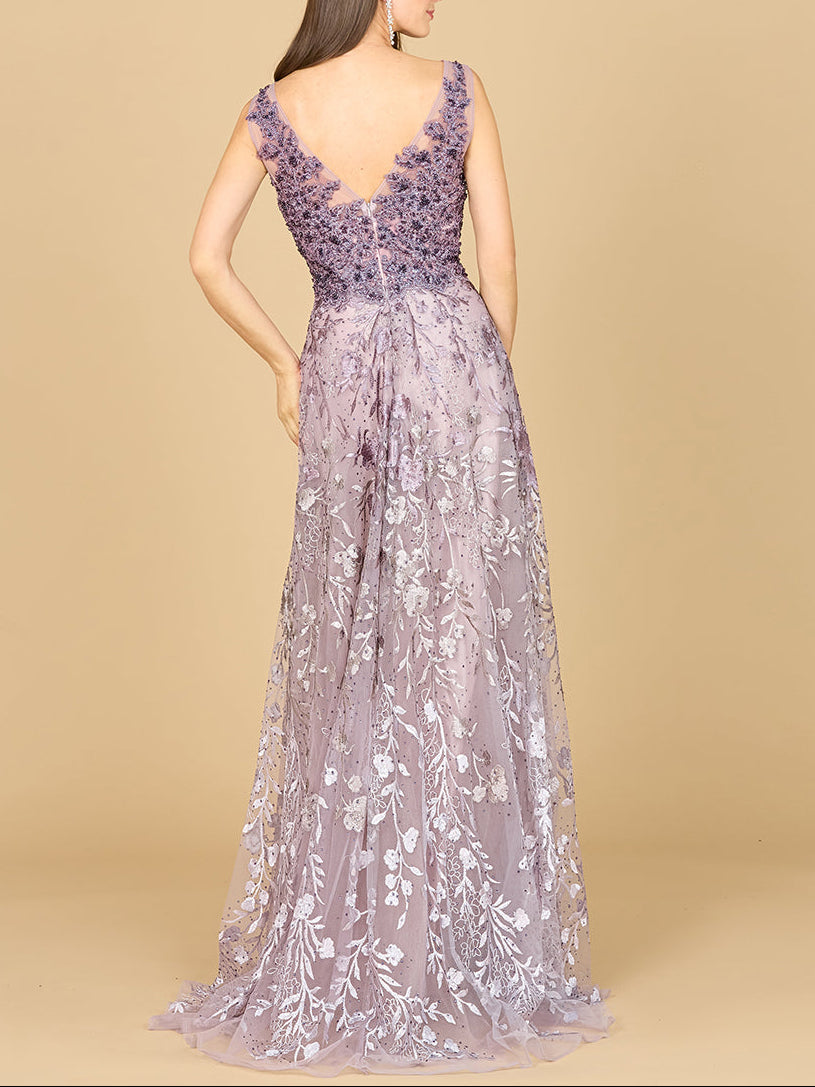 Ombre Lace Ballgown