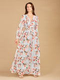 Long Sleeve Print Dress - OUTLET