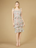 Print Midi Length Dress - OUTLET
