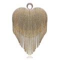 Women's Tassel Dinner Luxury Banquet Clutch All Evening Bags