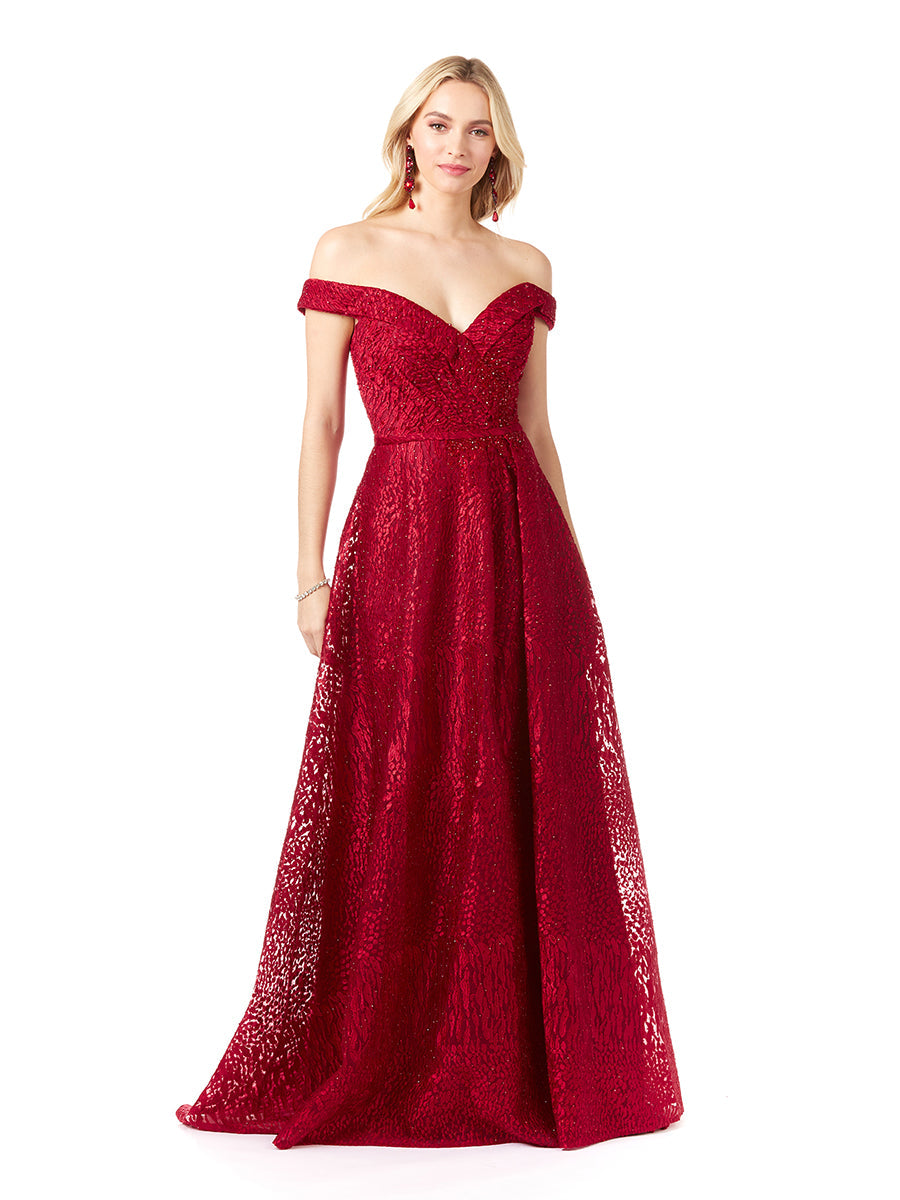 Off-the-Shoulder Ballgown