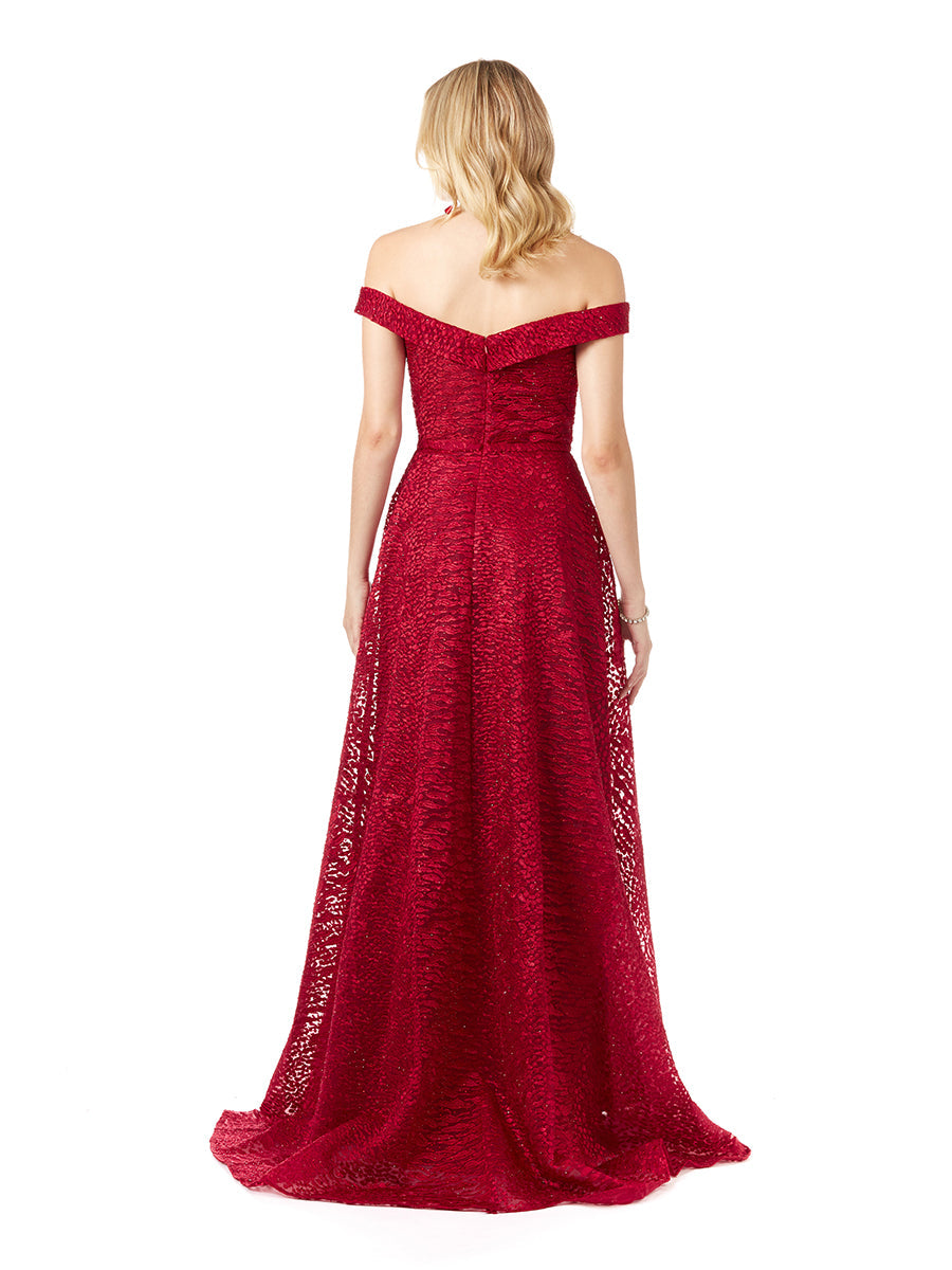 Off-the-Shoulder Ballgown