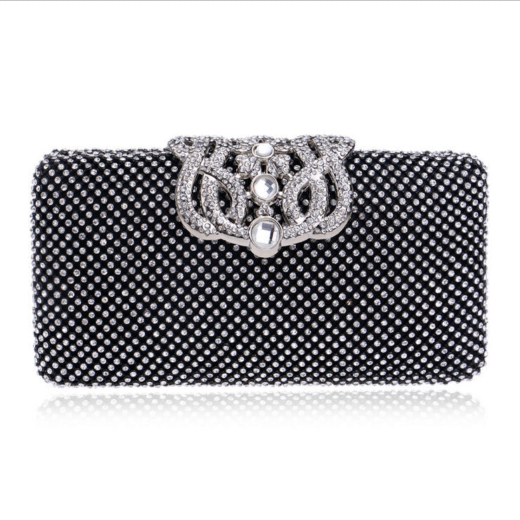 Women's Inlaid Crown Dinner Luxury Dress Austrian Evening Bags