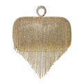 Women's Power Of Profit Tassel Banquet Clutch Evening Bags