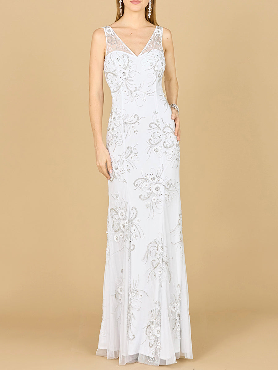 Floral Beaded Bridal Gown | 51182