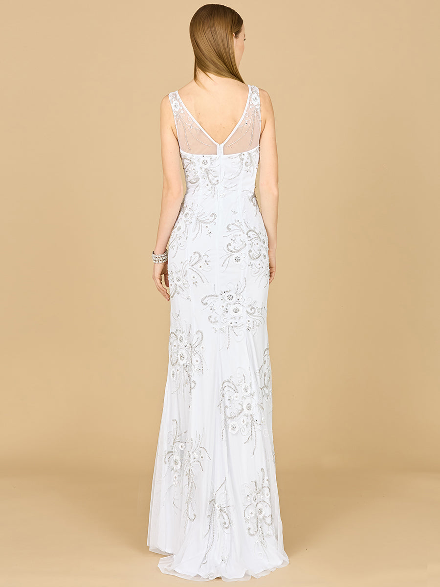 Floral Beaded Bridal Gown | 51182
