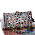 Women's Diamond Dinner Dress Banquet Clutch Evening Bags
