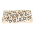Boutique Rhinestone Pearl Banquet Clutch Fashion Evening Bags