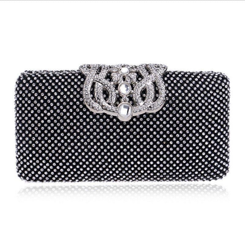 Women's Inlaid Crown Dinner Luxury Dress Austrian Evening Bags