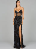 Corset Dress with Straps  - 9951 | OUTLET