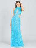 Carrie Fringe Beaded Dress - 9973 | OUTLET