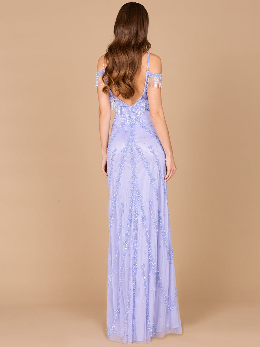 Candy Beaded Gown - 9980 | OUTLET