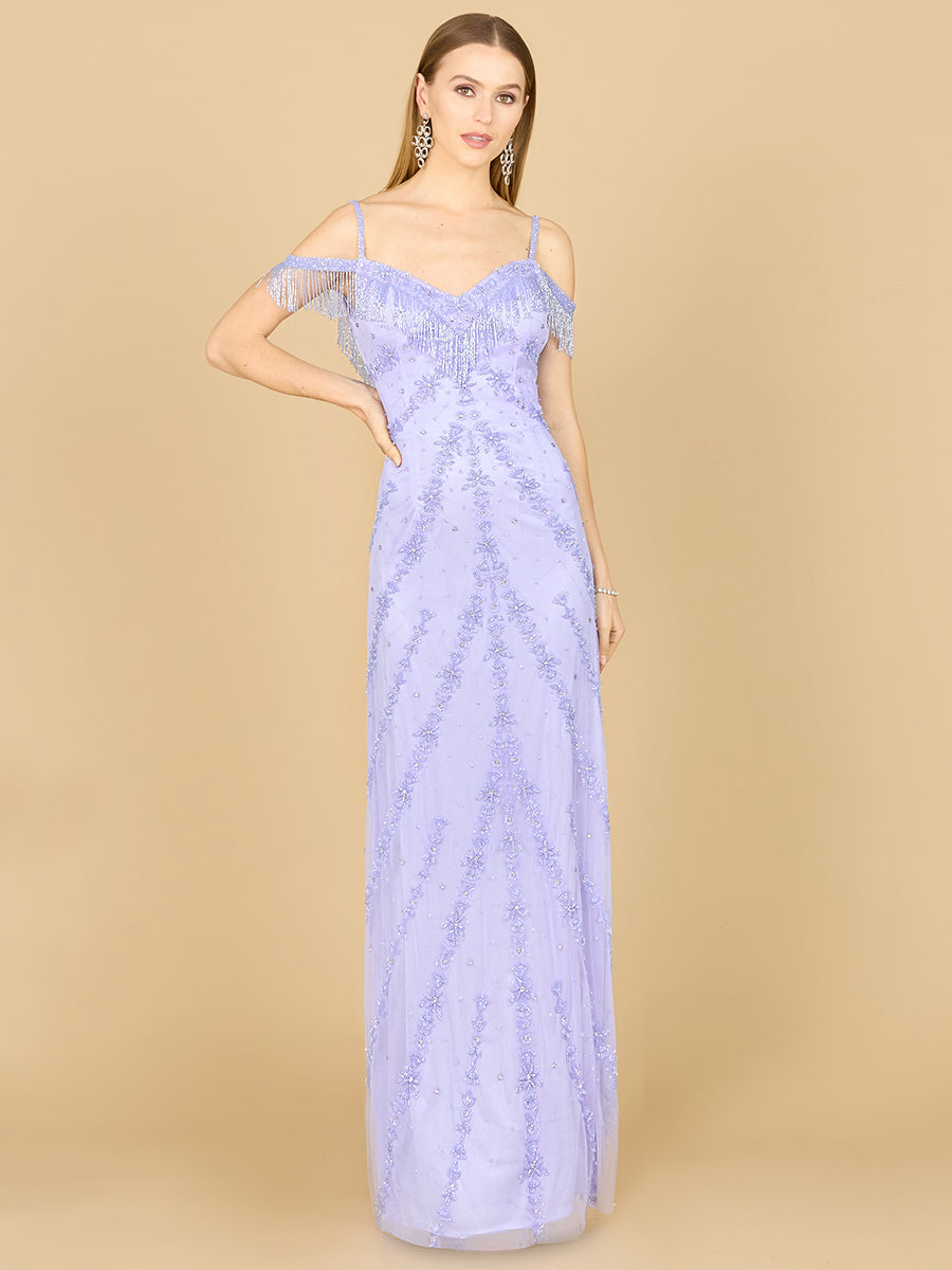 Candy Beaded Gown - 9980 | OUTLET