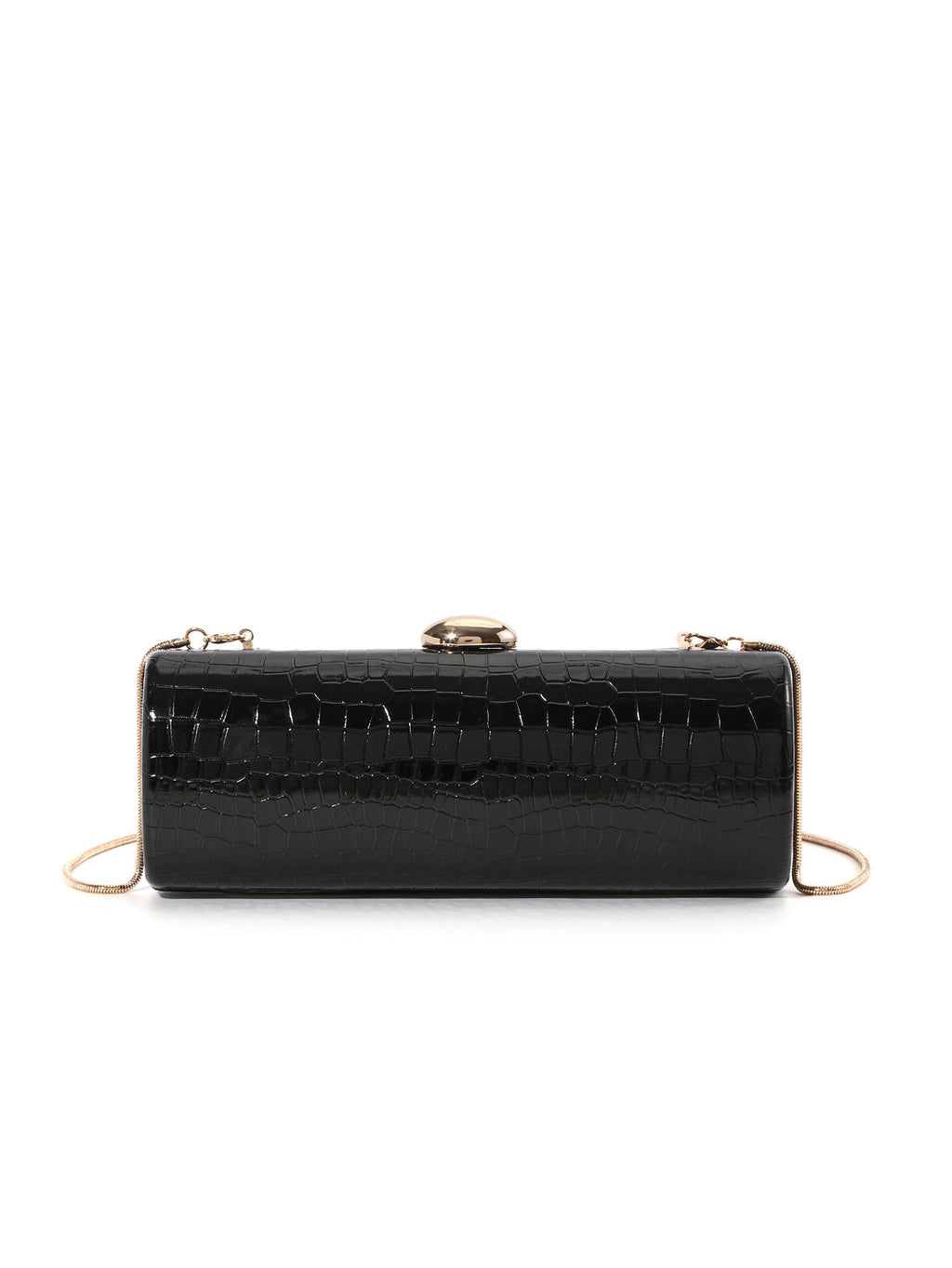 Women's Retro Crocodile Pattern Leather Box Dinner Evening Bags