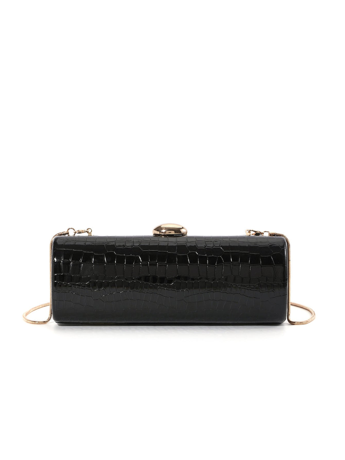 Women's Retro Crocodile Pattern Leather Box Dinner Evening Bags