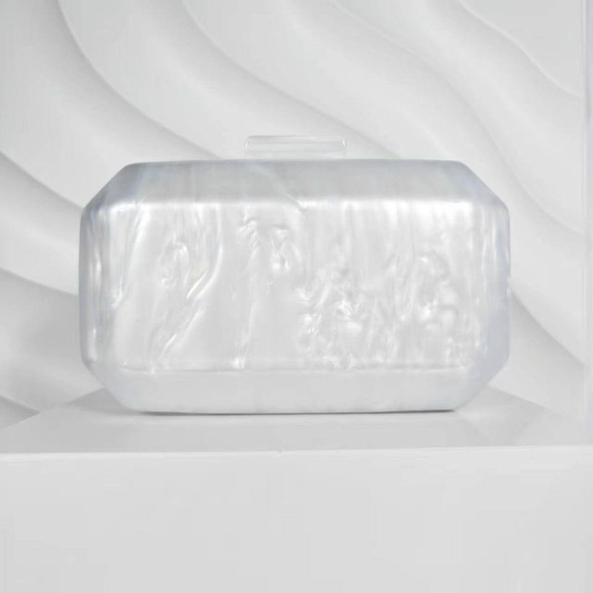 Women's Marble Fashion Summer Beach Acrylic Evening Bags
