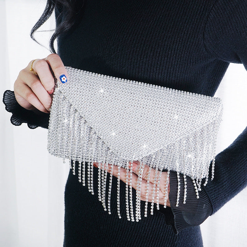 Tassel Chain Dinner Banquet Bride Dress Evening Bags