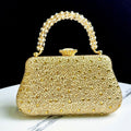 Women's Exquisite Dinner Diamond Clutch For Cheongsam Evening Bags