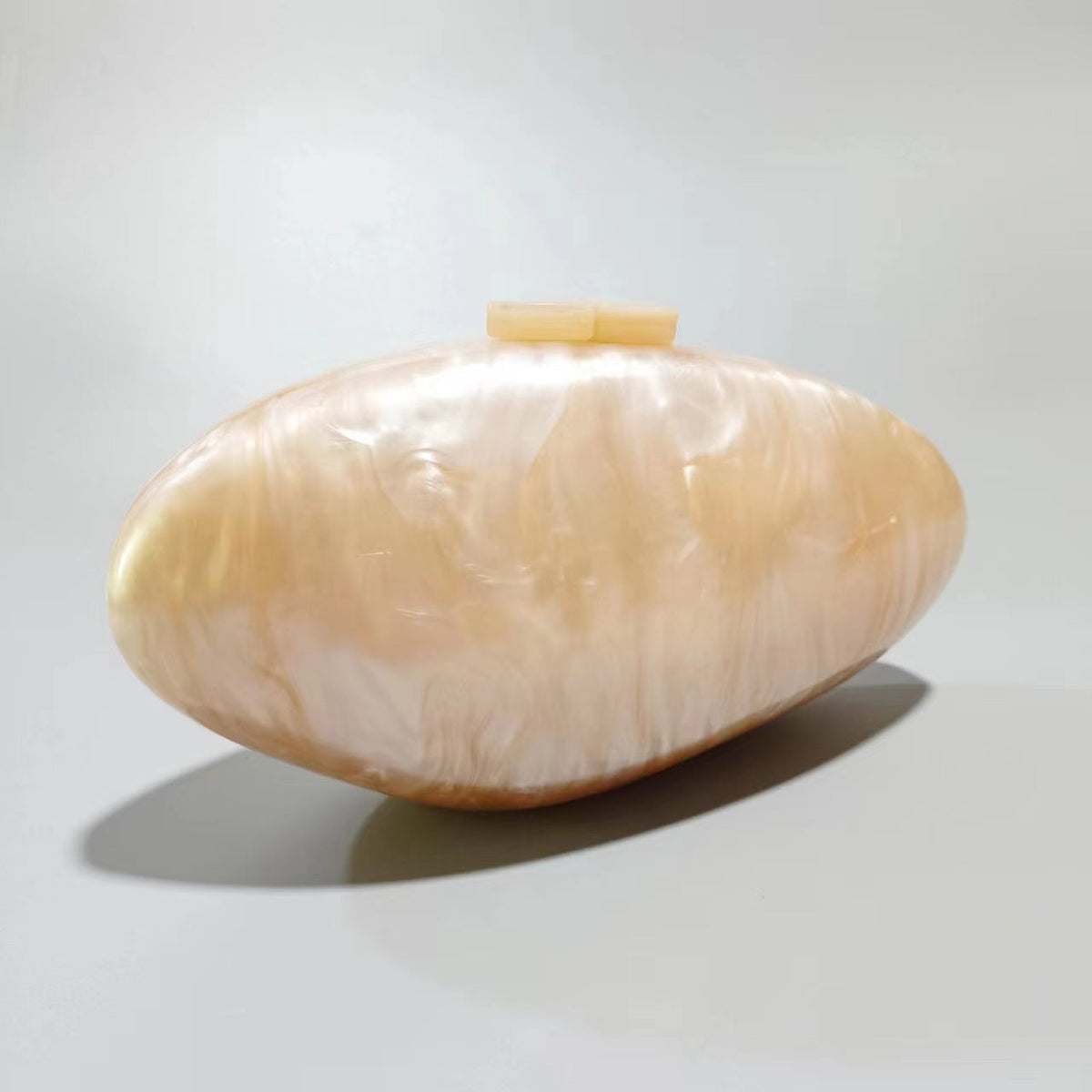 Women's Oval Shell Goose Egg Acrylic Fashion Evening Bags
