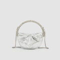 Women's Diamond Dinner Chain Round Mini For Evening Bags