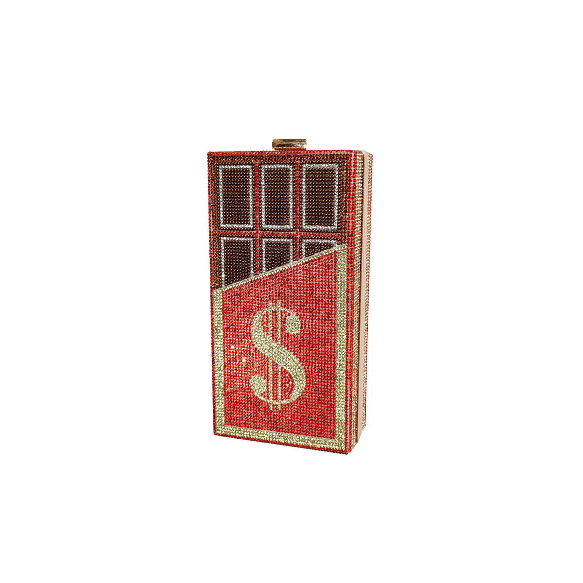Women's Acrylic Dollar Dinner Chocolate Clutch For Evening Bags