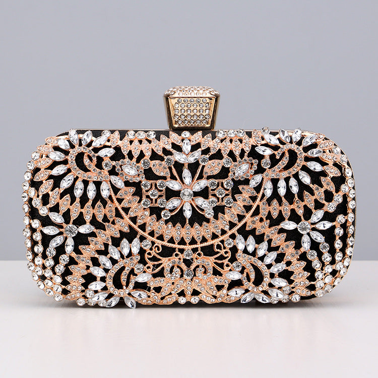Women's Diamond Dinner Retro Banquet Hand Holding All Evening Bags