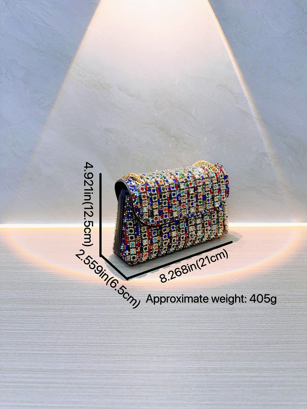 Slouchy Banquet Chain Hand Fashion Team Evening Bags