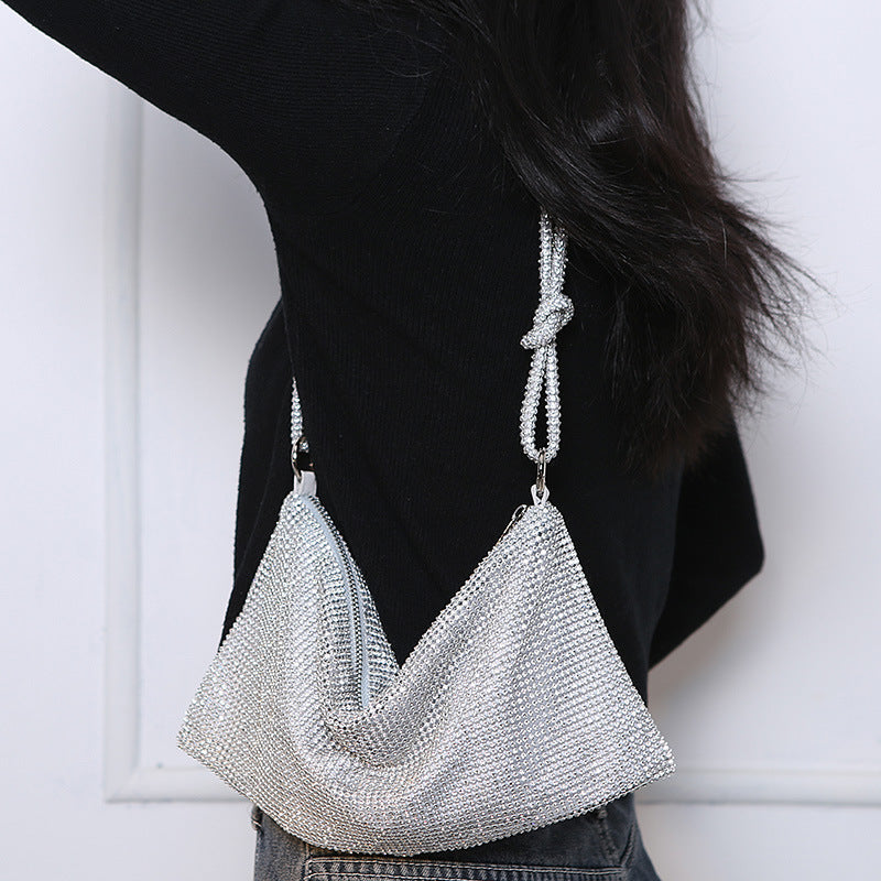 Women's Handmade Full Rhinestone Dinner Party Banquet Evening Bags