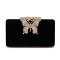 Women's Diamond Dinner Bow High-grade Veet Banquet Evening Bags