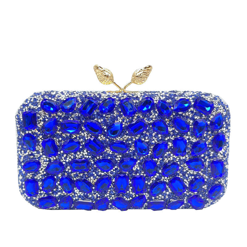 Color Resin Drill Dress Garment Popular Advanced Evening Bags