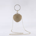 Round Ball Dinner Gold Sier Chain Evening Bags