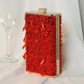 Women's Retro Handmade Beaded Dinner Vertical Banquet Evening Bags