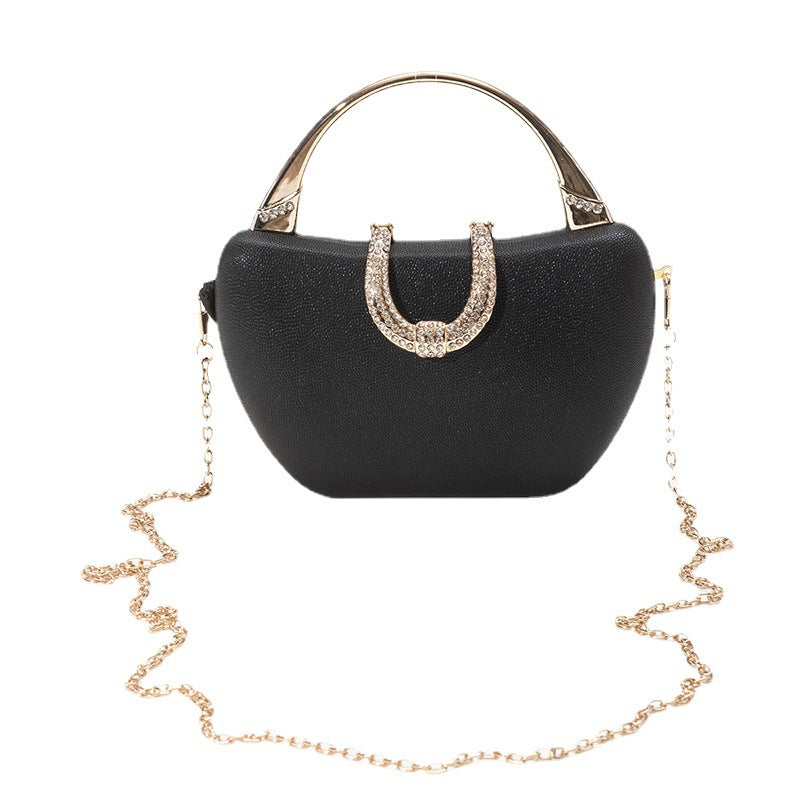 Hand-held Simple High-grade Retro Dinner Chain Evening Bags