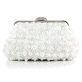 Women's Colorful Moon Dinner Flower Beaded Evening Bags