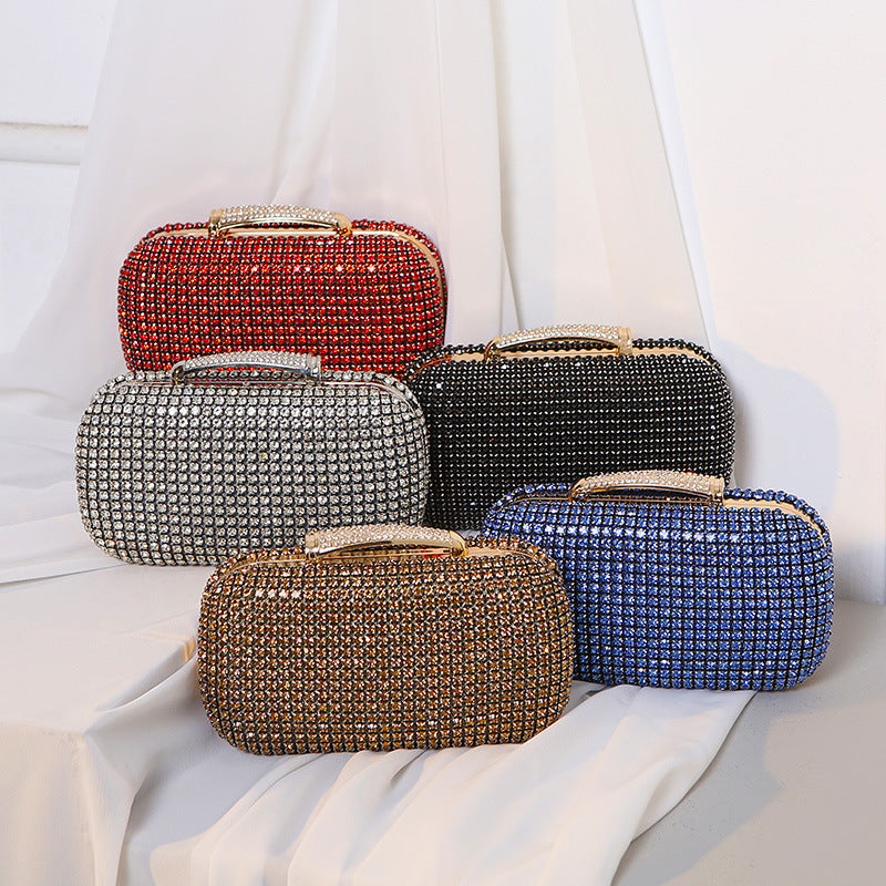 Diamond Temperament Banquet Dress Handmade King Evening Bags