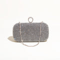 Diamond Studded Hand Dinner King Party Shiny Evening Bags