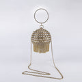 Diamond Tassel Shiny Rhinestone Portable Dinner Evening Bags