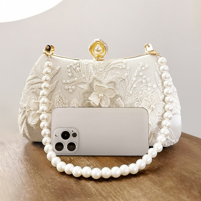 Chinese Style Han Costume Retro Embroidery Evening Bags