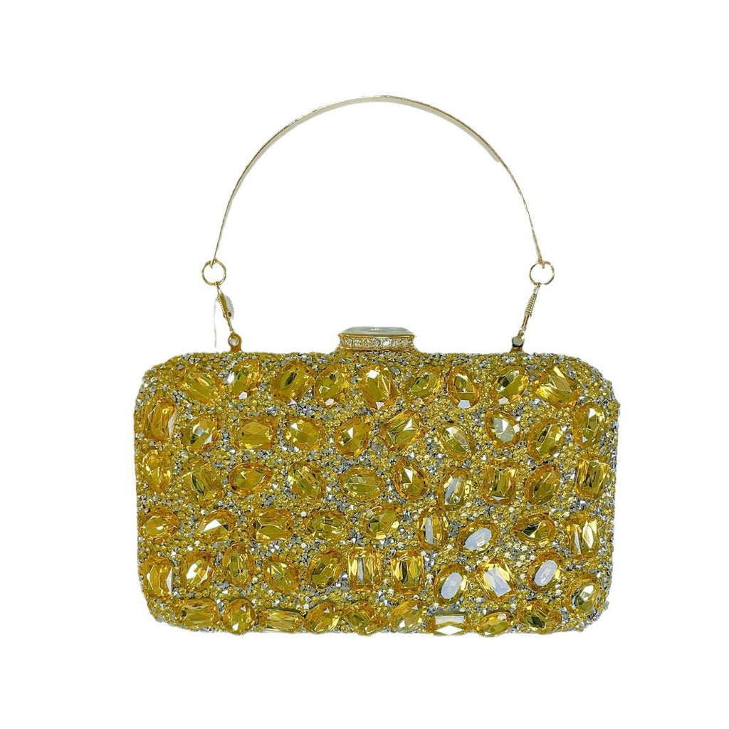 Women's Shiny Diamond Clutch Dinner Wedding Banquet Evening Bags