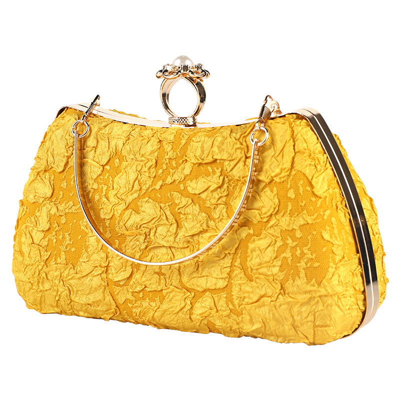 Rhinestone Retro Clutch Fashionable Elegant Chain Evening Bags